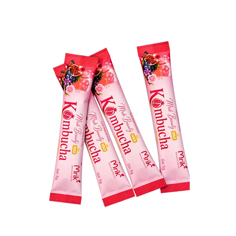THỰC PHẨM BỔ SUNG MRIK BEAUTY KOMBUCHA HỘP 15 GÓI