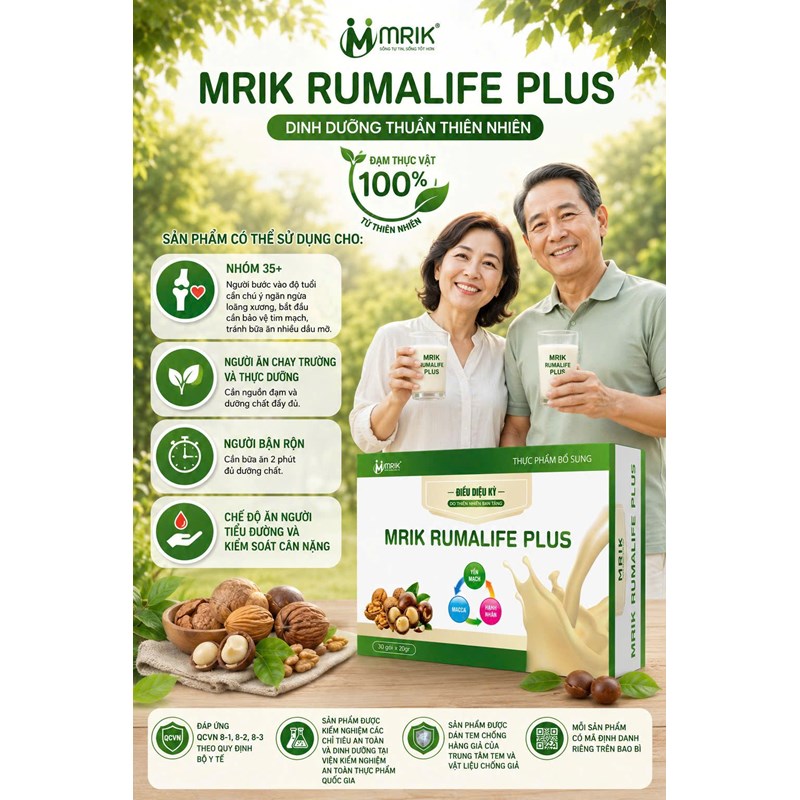 THỰC PHẨM BỔ SUNG MRIK RUMALIFE PLUS