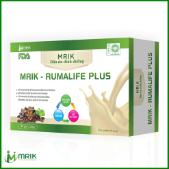 Bữa ăn dinh dưỡng - Mrik Rumalife Plus hộp 30 gói x 20 gram
